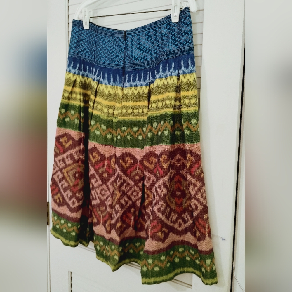 Vintage Plus Size Peruvian Textile Pattern Woven … - image 7